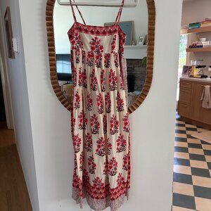 J Crew Cotton Voile Midi Dress